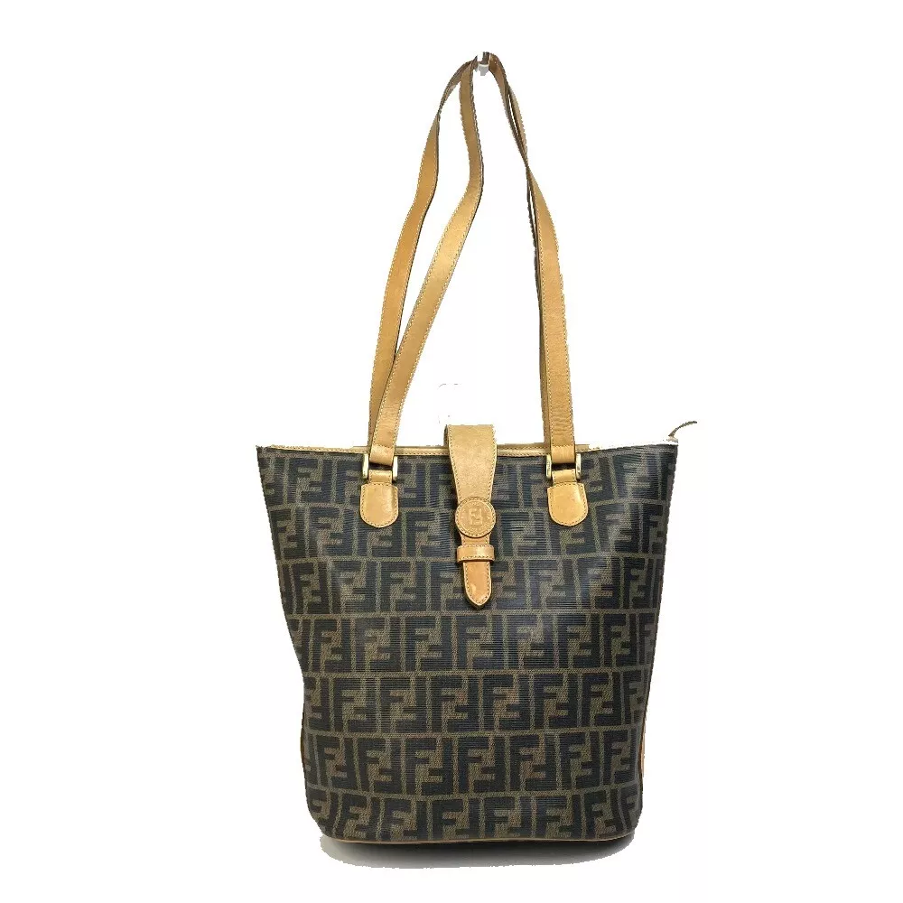 Fendi Zucca Pattern Print Tote