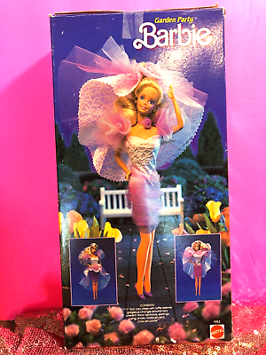 1988 Vintage Garden Party Barbie #1953 with open Box never 1988 Vintage Garden Party Barbie #1953 with open Box never