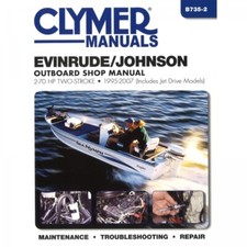 Evinrude Johnson 2-Takt Außenborder 2-70 PS 1995-2007 Werkstatthandbuch Clymer
