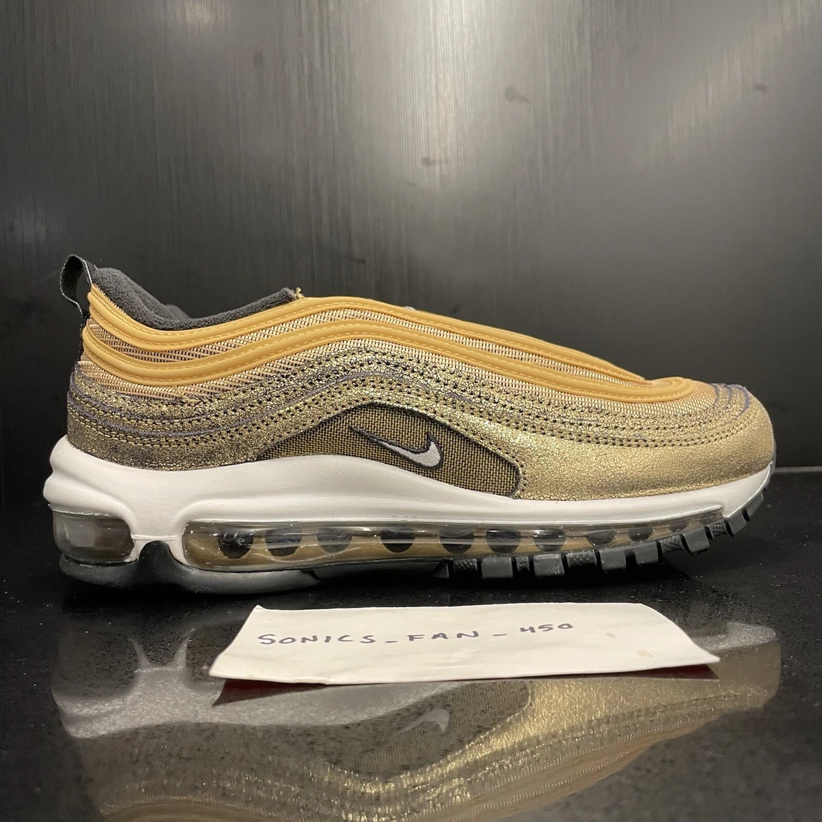 Metallic gold air max 97 deals womens