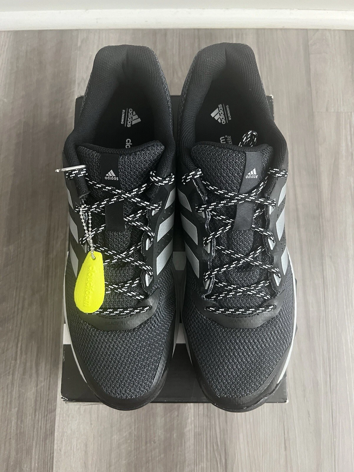 Adidas Mens Duramo 7 Trail M Black Running Shoes Size 13