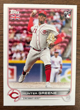 2022 Topps UK Edition Hunter Greene RC #148