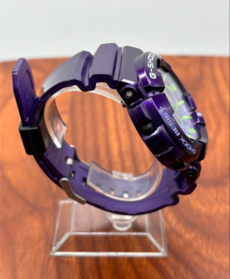 CASIO G-SHOCK GAC-110-6AJF Purple Resin Quartz Analog Chronograph