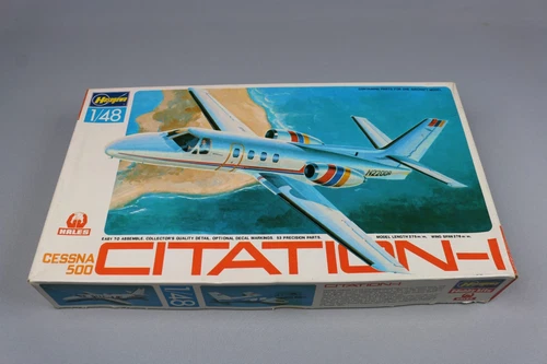 ZF081 Hasegawa Hales 1/48 Model Airplane T002 Cessna 500 Quote 1 1980