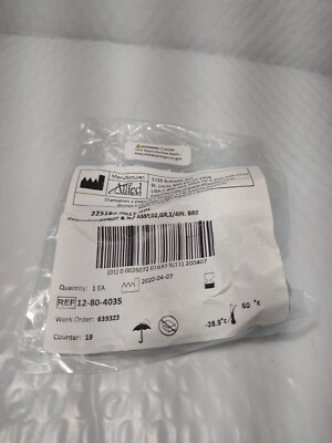 #ad #ad Allied Healthcare DISS Female Hand Tight Nut to 1 4quot; Hose Barb Fitting HDNUT NIP $15.00