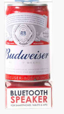 Budweiser Bluetooth Speaker Beer Can Wireless Audio SmartPhone/Tablet/Mp3