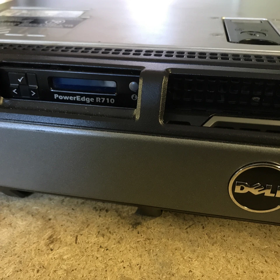 dell poweredge r710 Quad Core Xeon CPU@2.4GHZ 6x1TB - Image 2 of 4