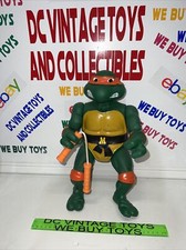 Vintage 1989 TMNT Teenage Mutant Ninja Turtles 1989 Giant 13" Michelangelo 🔥