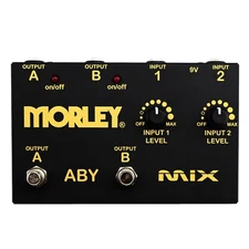 Morley Gold Series ABY MIX True Bypass Switcher Splitter Combiner Pedal