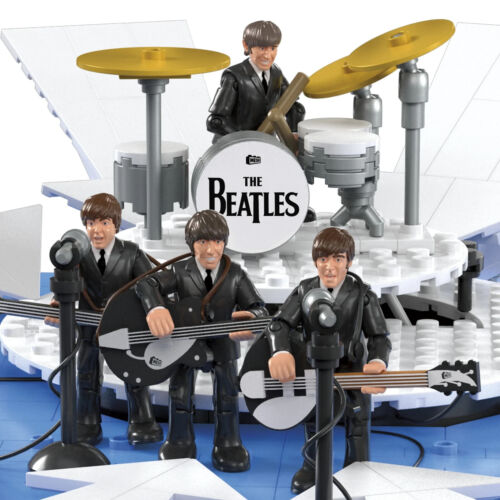 MEGA The Beatles Collectors 681 Pcs Building Toy Kit w/ Lights at Ed Sullivan 🆕 - Picture 5 of 6