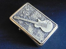 Gold music 3D fuel lighter with gift box -plus personalised FREE ENGRAVING