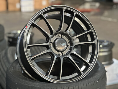 New 15x7.5J Advanti Ameros DST (4 Wheel) 4x100 DGM HONDA TOYOTA MAZDA ...