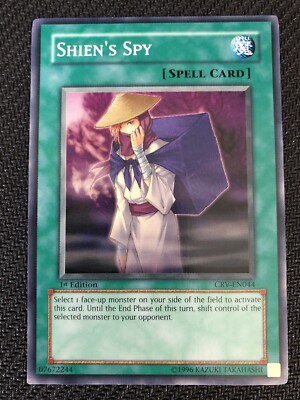 Shien s Spy - CRV-EN044 1st Ed. Common NM Yugioh Card