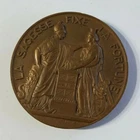 MEDAILLE BRONZE LA SAGESSE FIXE LA FORTUNE BANDE DE FRANCE REF71091