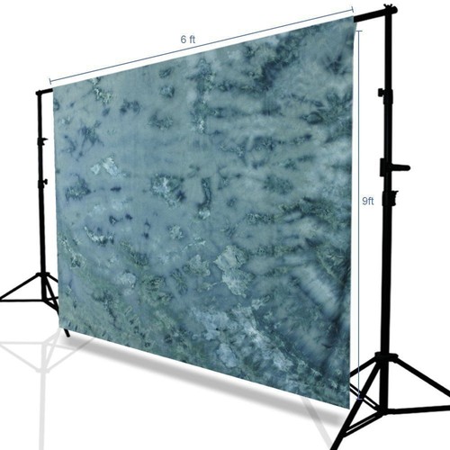 6 X 9 ft Photography Photo Blue Cloud Tie Dye Muslin Backdrop Background - Picture 4 of 5