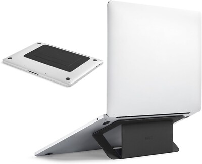 Laptop Stand for Desk, Adhesive Airflow Laptop Cooling Riser for Heat Dissipatio