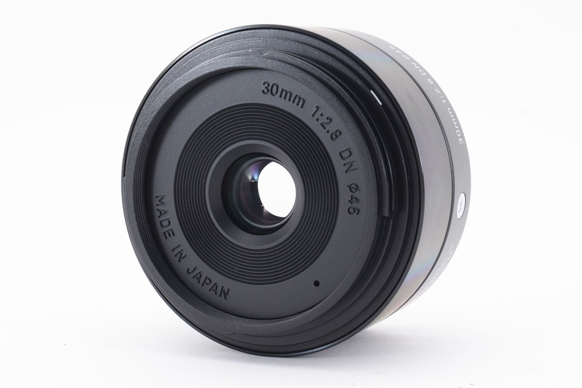 Near Mint] Sigma 30mm F/2.8 DN ART Lens Black Micro Four Thirds