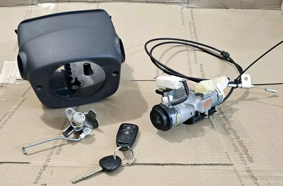 Interruptor de encendido Kia Soul 2009-2013 cilindro vaso columna llave llavero cerradura de puerta Foto 3 de 4