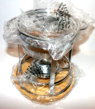 Kitchen Corner Ashley Cooper  18/8 Stainless Steel Fondue Set ***Missing Forks**