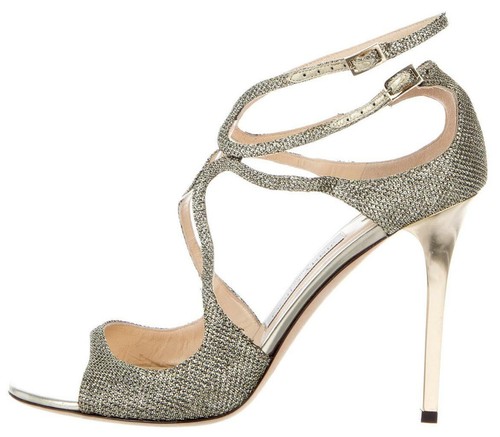 jimmy choo sandals glitter