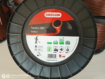 OREGON Techni 280° Mähfaden 2,7mm x 280m Trimmerfaden Freischneidefaden