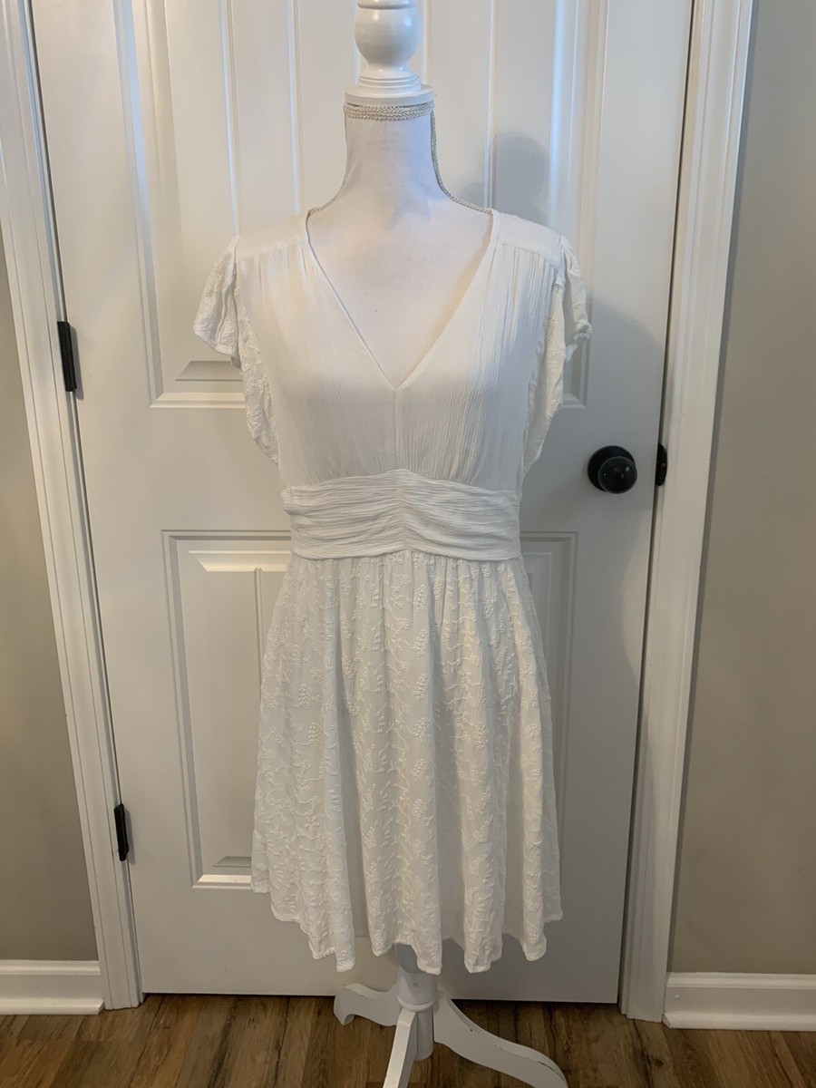jessica simpson white lace dress Jessica Simpson Women's and Women's Plus Iris Crochet Cami Dress
