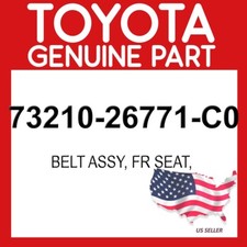 Toyota Genuine 73210-26771-C0 Belt Assy Fr Seat 7321026771C0 OEM