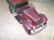 Vintage Pressed Steel 1920's Buddy L  Junior Hydraulic Dump Truck