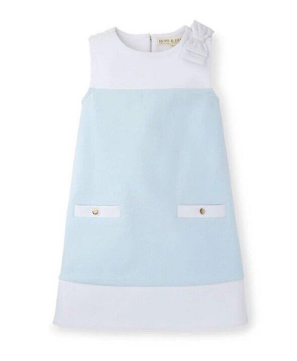 Hope & Henry A-Line Ponte Knit Dress Girls Size Small