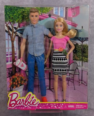 Barbie & Ken Fashionistas 2 Dolls Giftset New Old Stock
