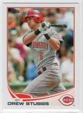 Drew Stubbs 2013 Topps Baseball Base Common #106 Cincinnati Reds
