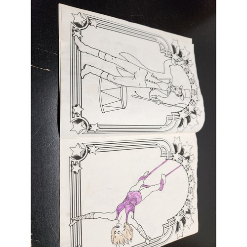 Kelly Miller 3 Ring Circus Coloring Book - Signed by Zippo & Skippy the Clowns - Picture 8 of 12