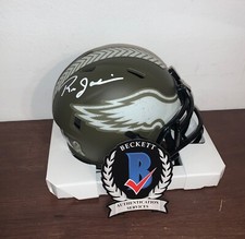 Ron Jaworski Signed Autograph Philadelphia Eagles Salute STS Mini Helmet Beckett