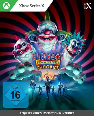 Killer Klowns from Outer Space The Game Xbox Series X Spiel Survival Horror