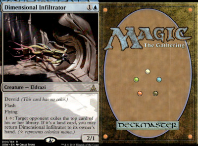 Magic the Gathering -MTG- Dimensional Infiltrator 