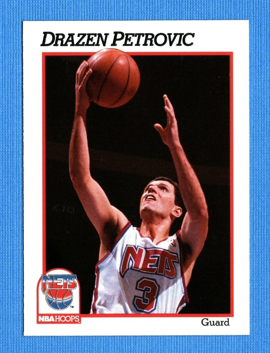 1991 92 NBA Hoops 137 Drazen Petrovic Nets eBay