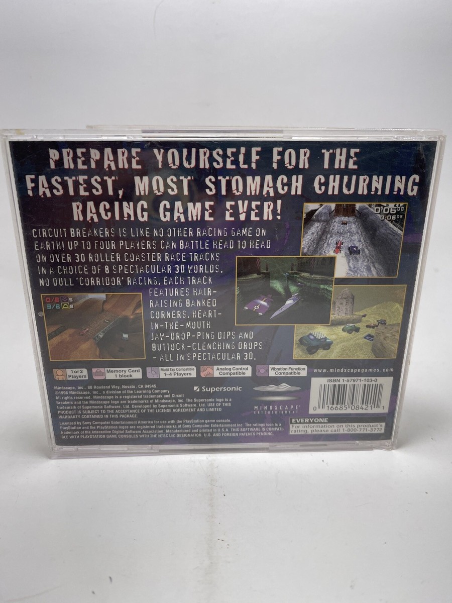 Circuit Breakers Sony PlayStation 1 PS1 PSOne Black Label w