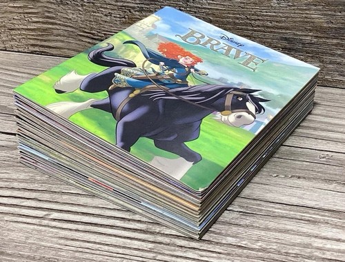 12 Disney Bedtime Story Books Various Scholastic Mermaid Mulan Beauty Snow White - Picture 10 of 18