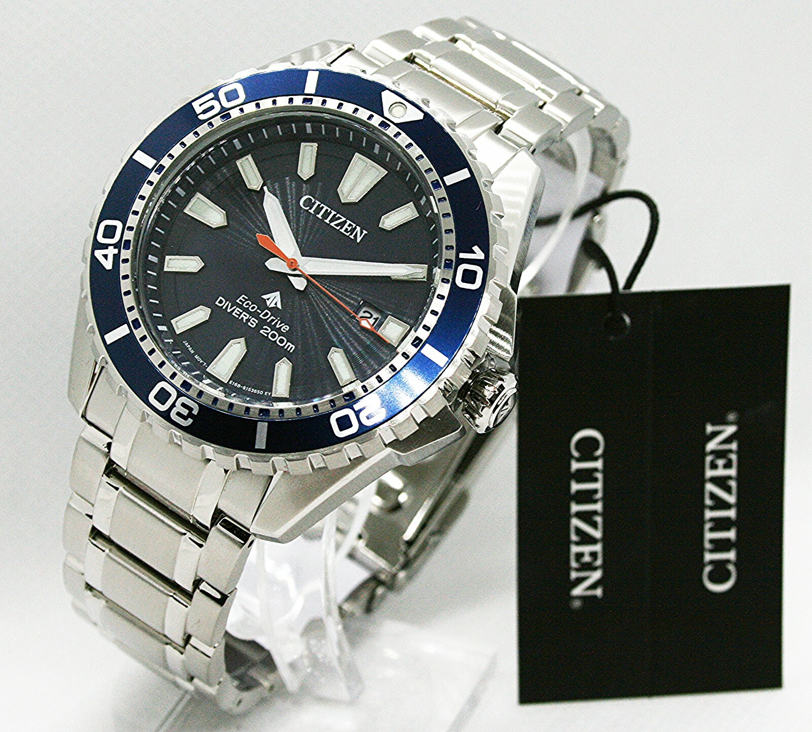 ✓ Herrenuhr CITIZEN Promaster Marine Eco-Drive Taucheruhr BN0191-80L ✓