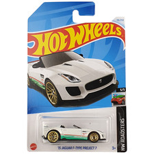 Hot Wheels 15 JAGUAR F-TYPE Car Roadsters White 116/250 2021 NEW Sent In Box