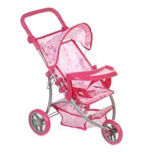 poussette avec poupon