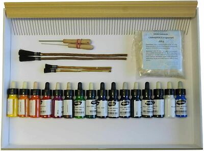 Marmorier Ebruset (26 teilig) | Kolay Ebru seti | Marble set |  Marbling Set