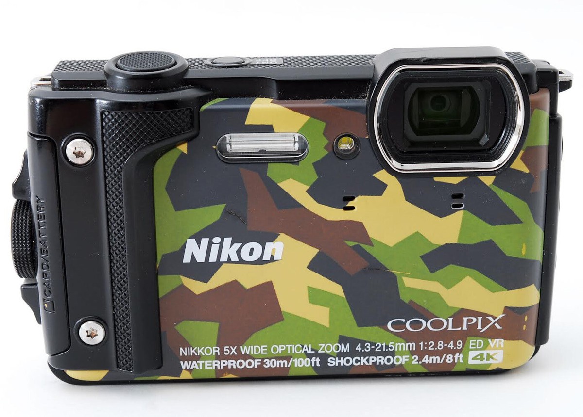 【ジャンク品】Nikon COOLPIX W300 Nikon COOLPIX W300 digital camera camufrage *Superb