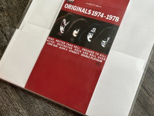 Kiss CD Box Set Originals Remaster Shuffle Pack 1974-1978 Japan Japanese Aucoin - Bild 4 von 7