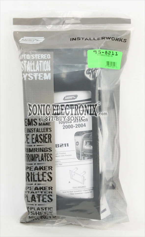 Kit de painel de instalação duplo DIN Metra 95-8211 para Toyota Avalon 2000-2004 - Imagem 3 de 3