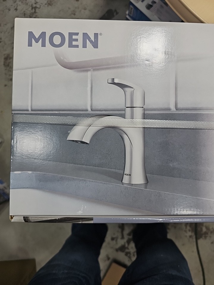 Moen Karis 84346 OneHandle Single Hole High Arc Bathroom Faucet
