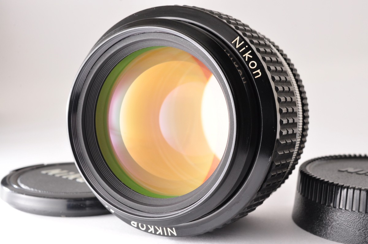 Near MINT NIKON Ai-S 50mm Manual Focus Prime Lens Fast