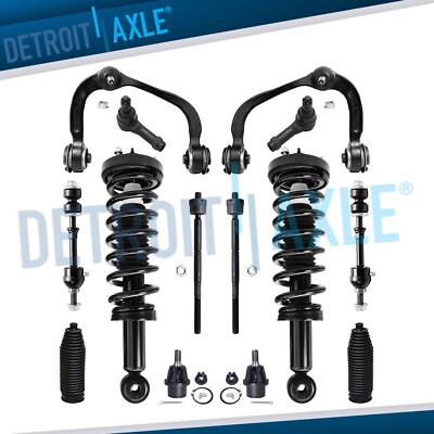 14pc Front Strut Coil Spring Upper Control Arm for Mark Ford F-150 Mark LT 2WD