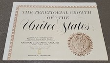 National Geographic Maps 1987 (5) Files Vintage Historical Documents