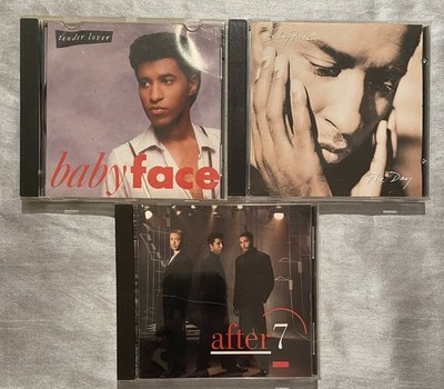 Lot Of 3 Music CDs By Babyface, After 7, Tender Lover And The Day